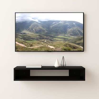 Mueble de TV o Repisa Flotante Lima Negro