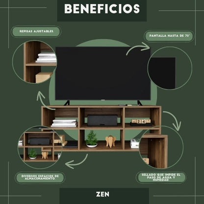 Mueble de TV Zen Latte