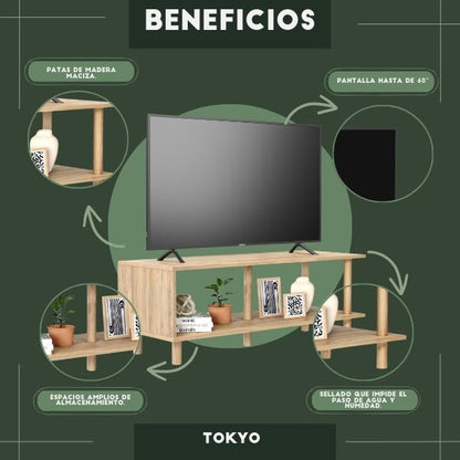 Mueble de TV Tokyo Roble
