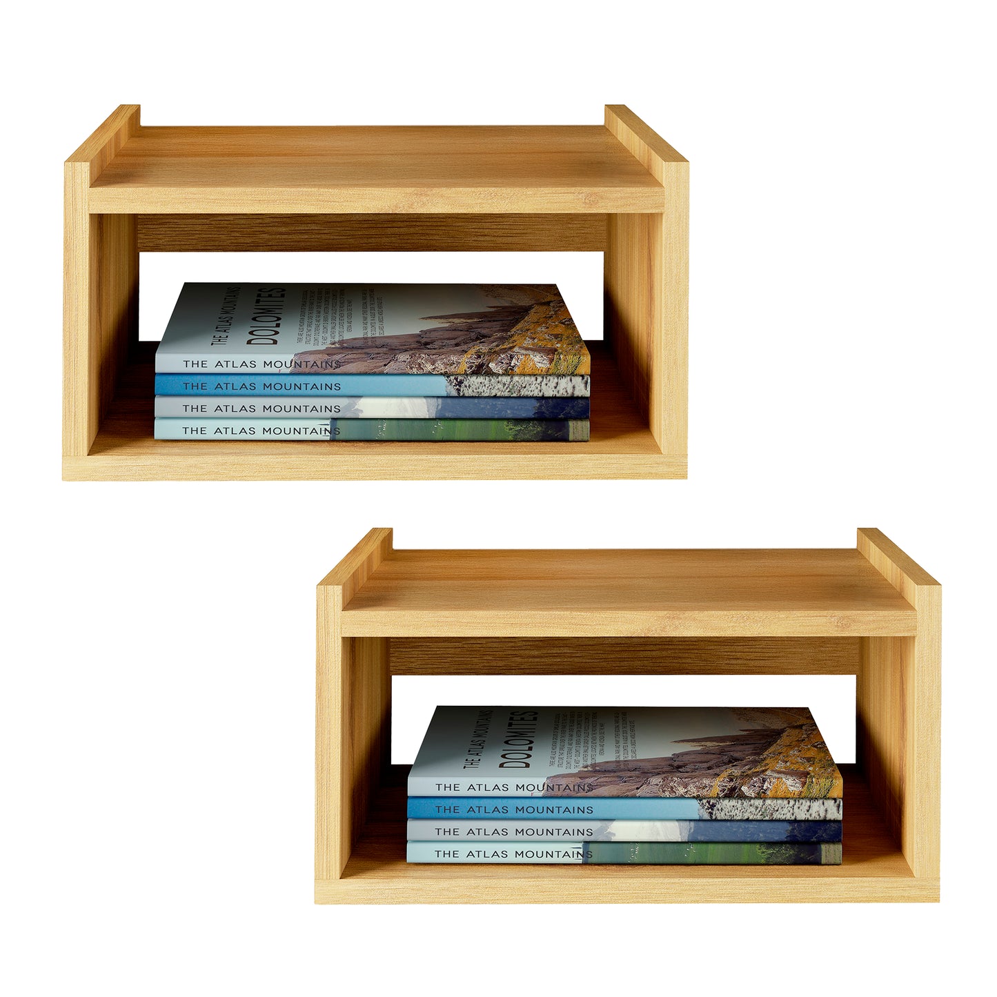 2 Burós Flotantes Aire Roble