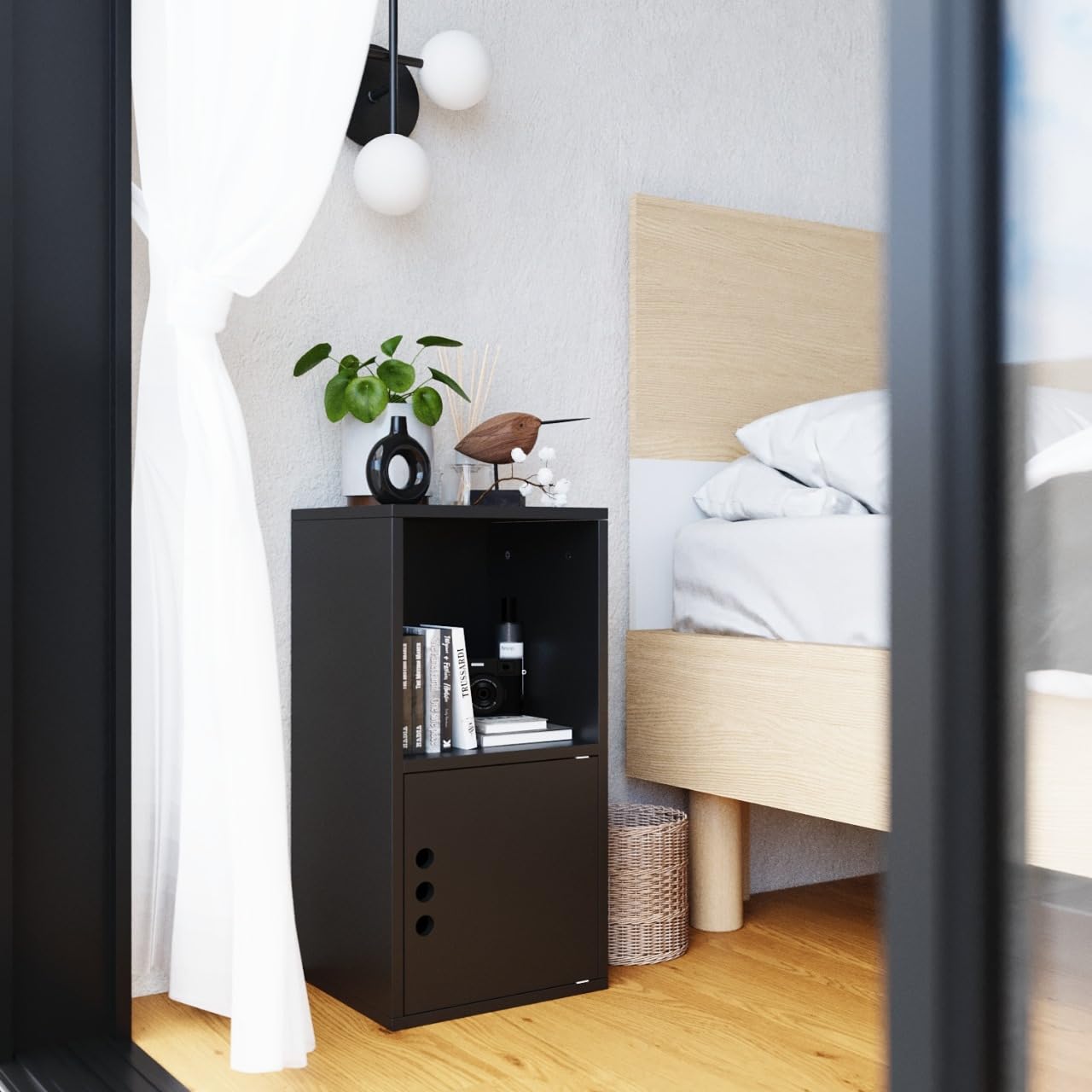 Buró Zawa Negro - MORU MUEBLES