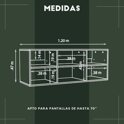 Mueble de TV Zen Latte