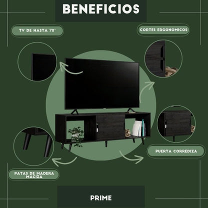 Mueble de TV 70" Prime Anáhuac