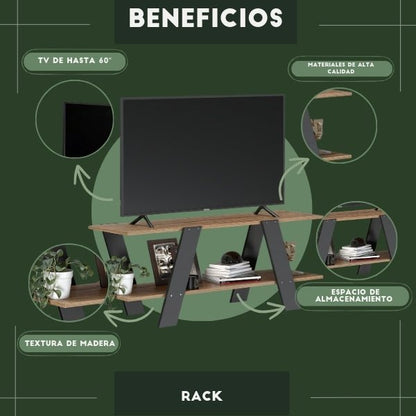 Mueble de TV Rack Latte