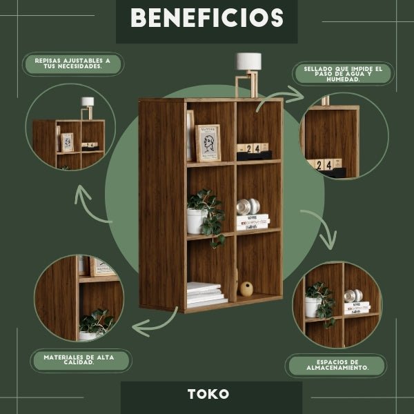 Librero Toko Latte
