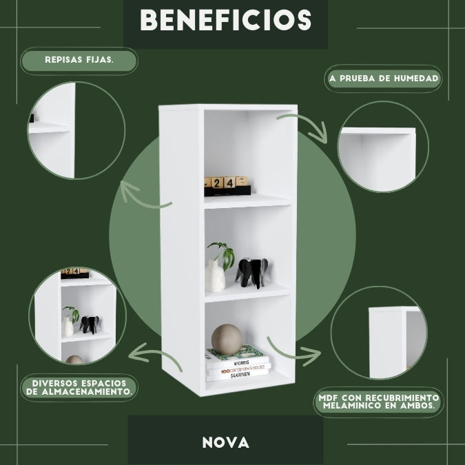 Librero Nova Blanco