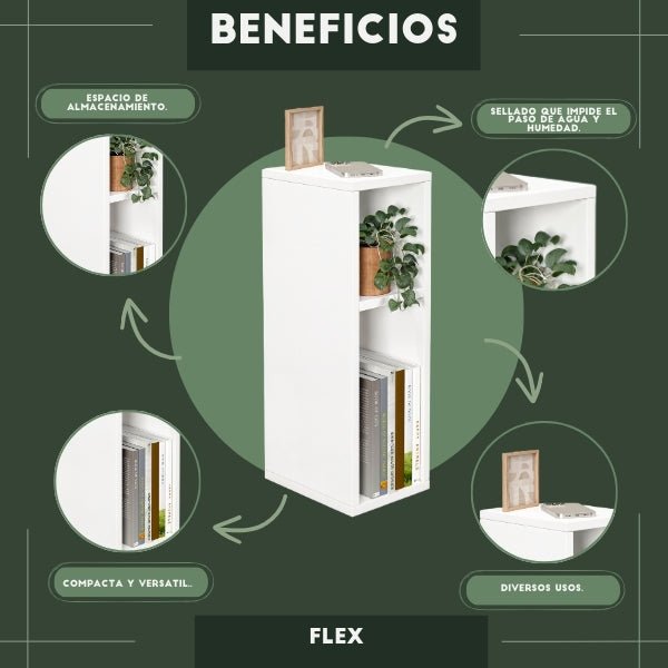 Mesa Auxiliar Flex Blanco