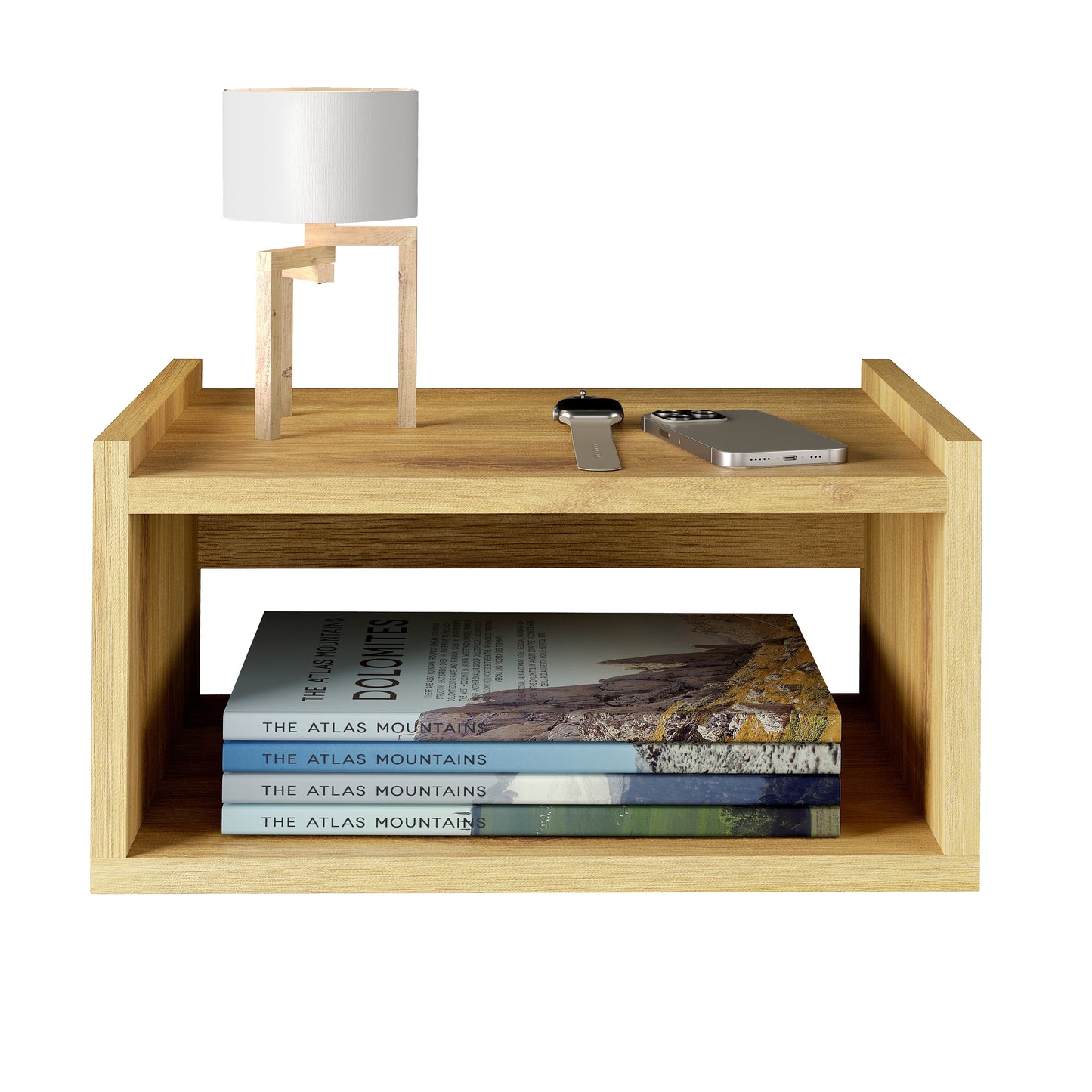 2 Burós Flotantes Aire Roble