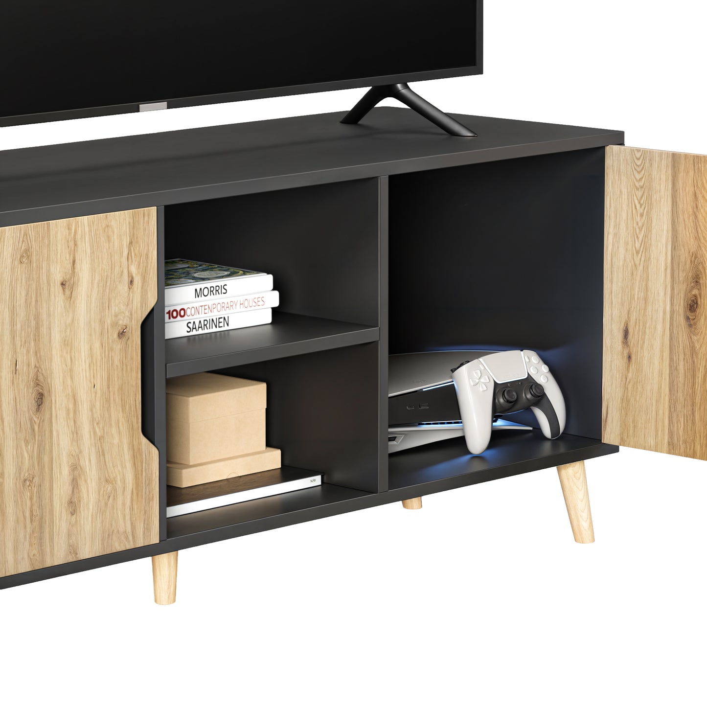 Mueble de TV Full Negro