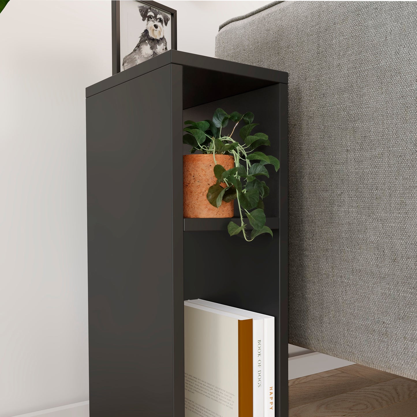 Mesa Auxiliar Flex Negro