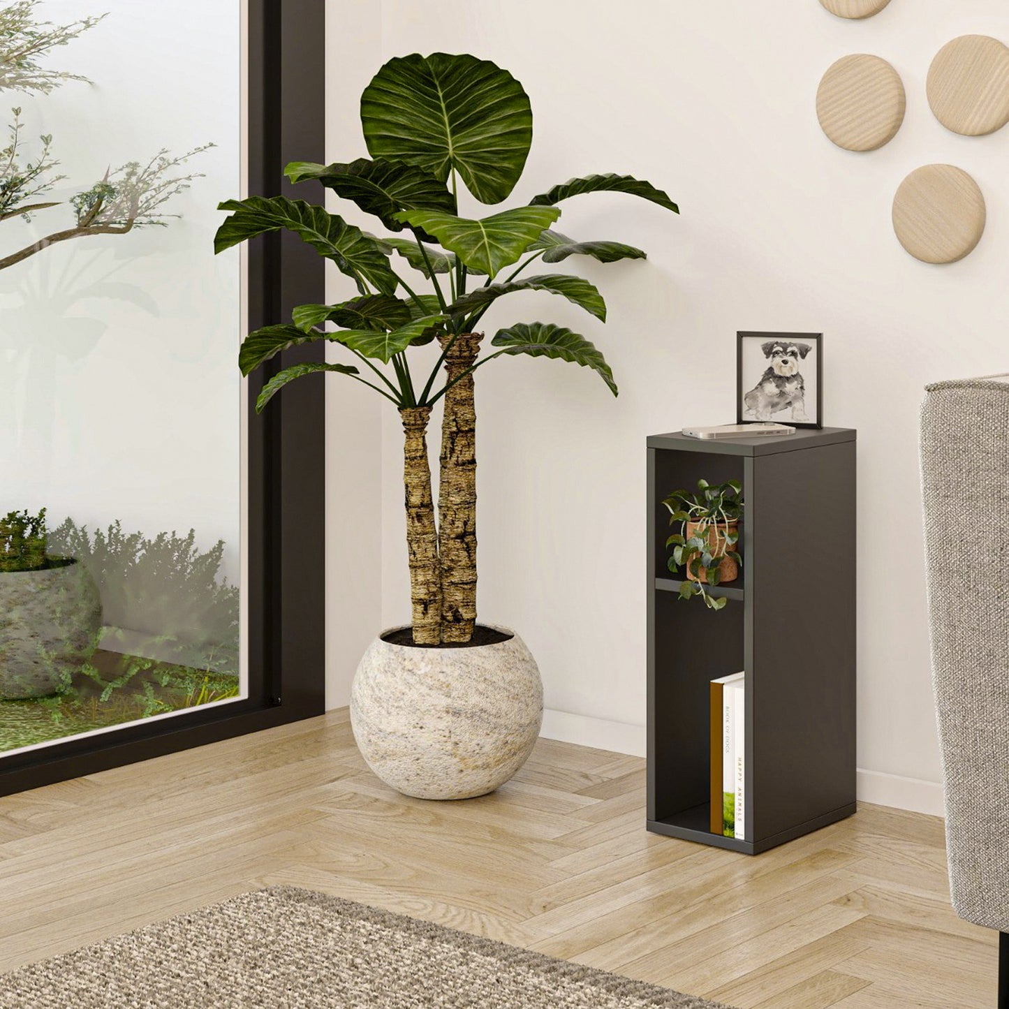 Mesa Auxiliar Flex Negro