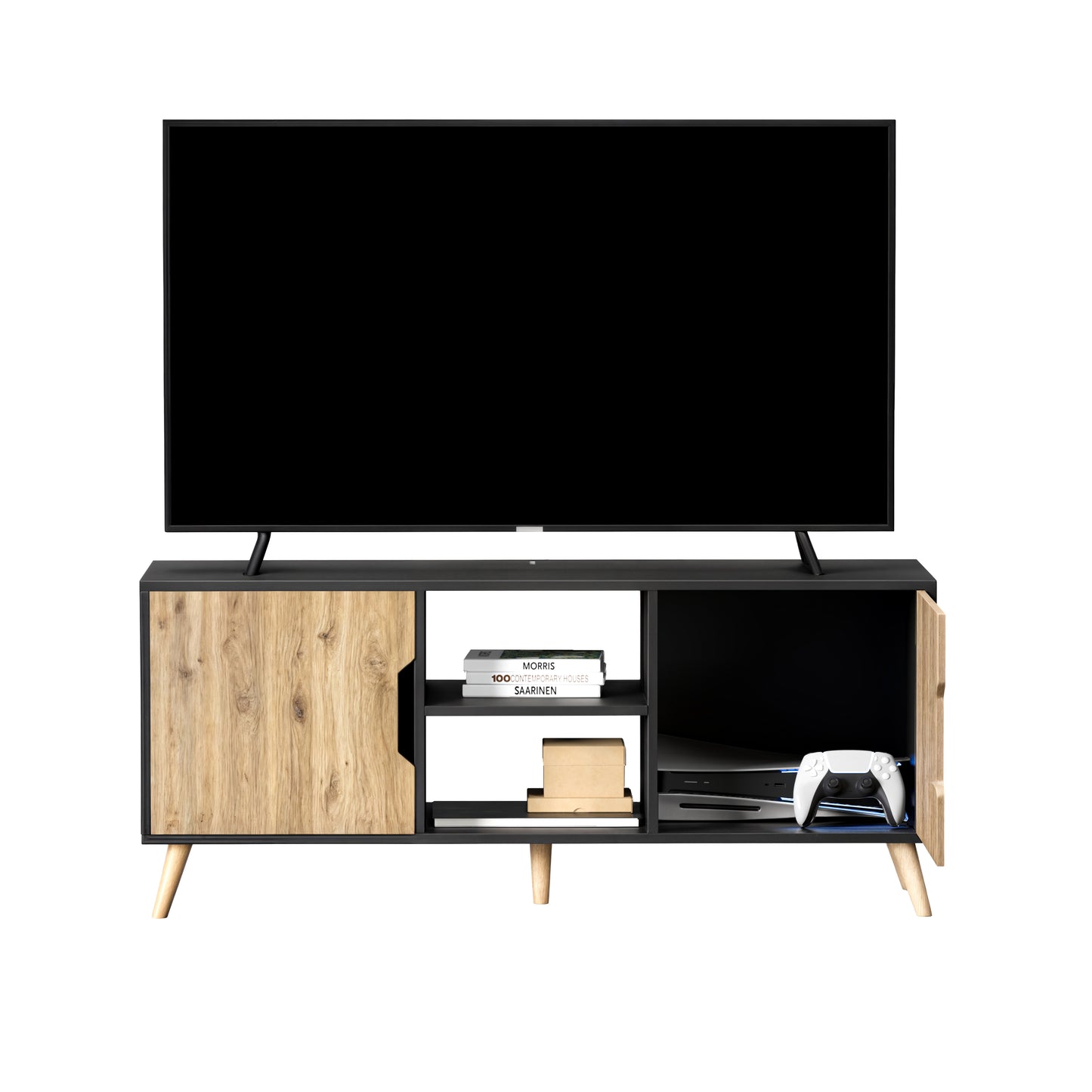 Mueble de TV Full Negro
