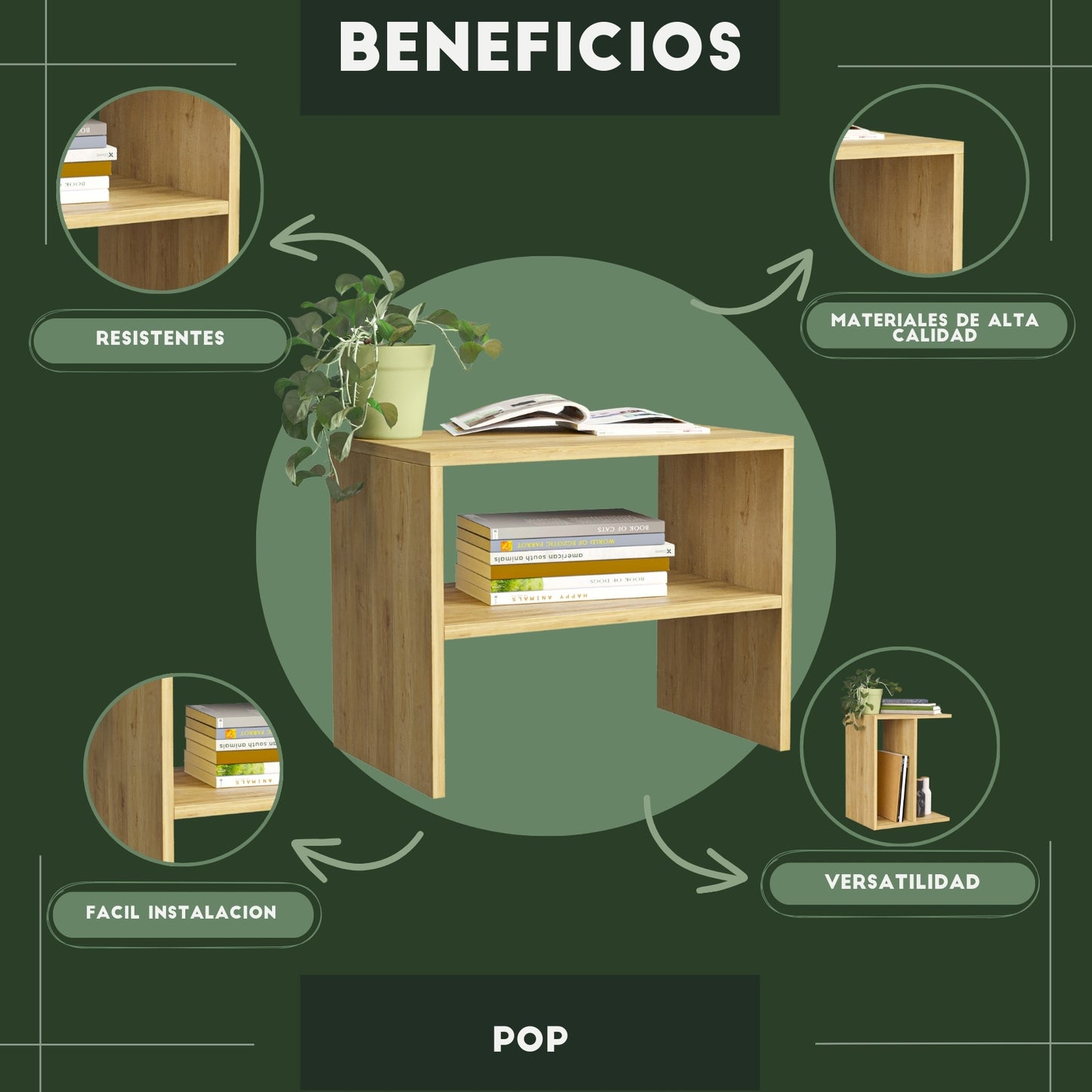 Buró Pop Roble