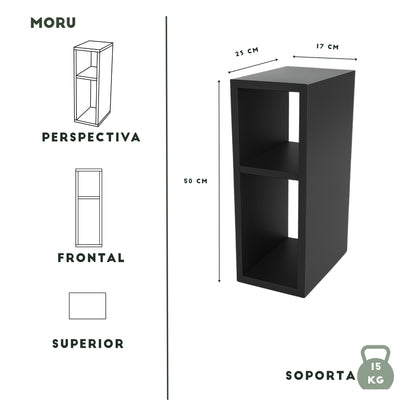 Mesa Auxiliar Flex Negro