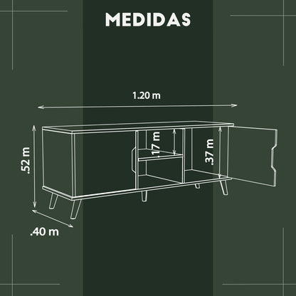 Mueble de TV Full Negro