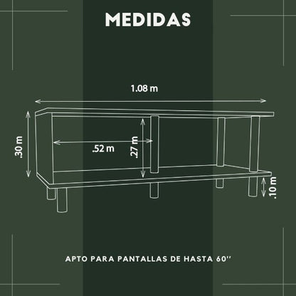 Mueble de TV Tokyo Negro