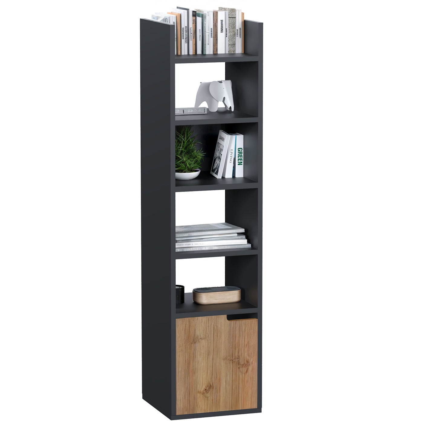 Librero Tall Negro