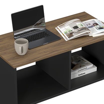 Mesa de Centro Smart  Latte y Negro