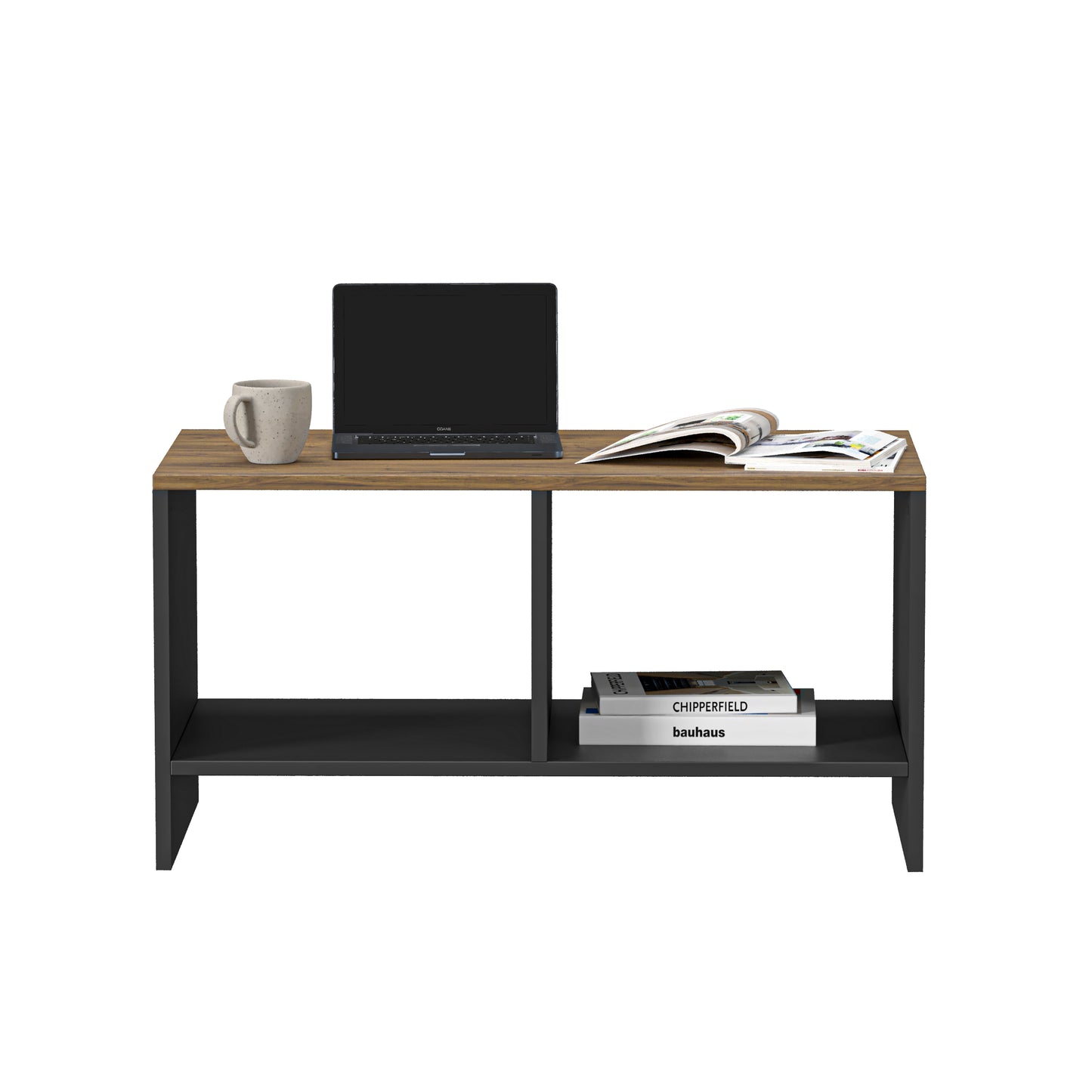 Mesa de Centro Smart  Latte y Negro