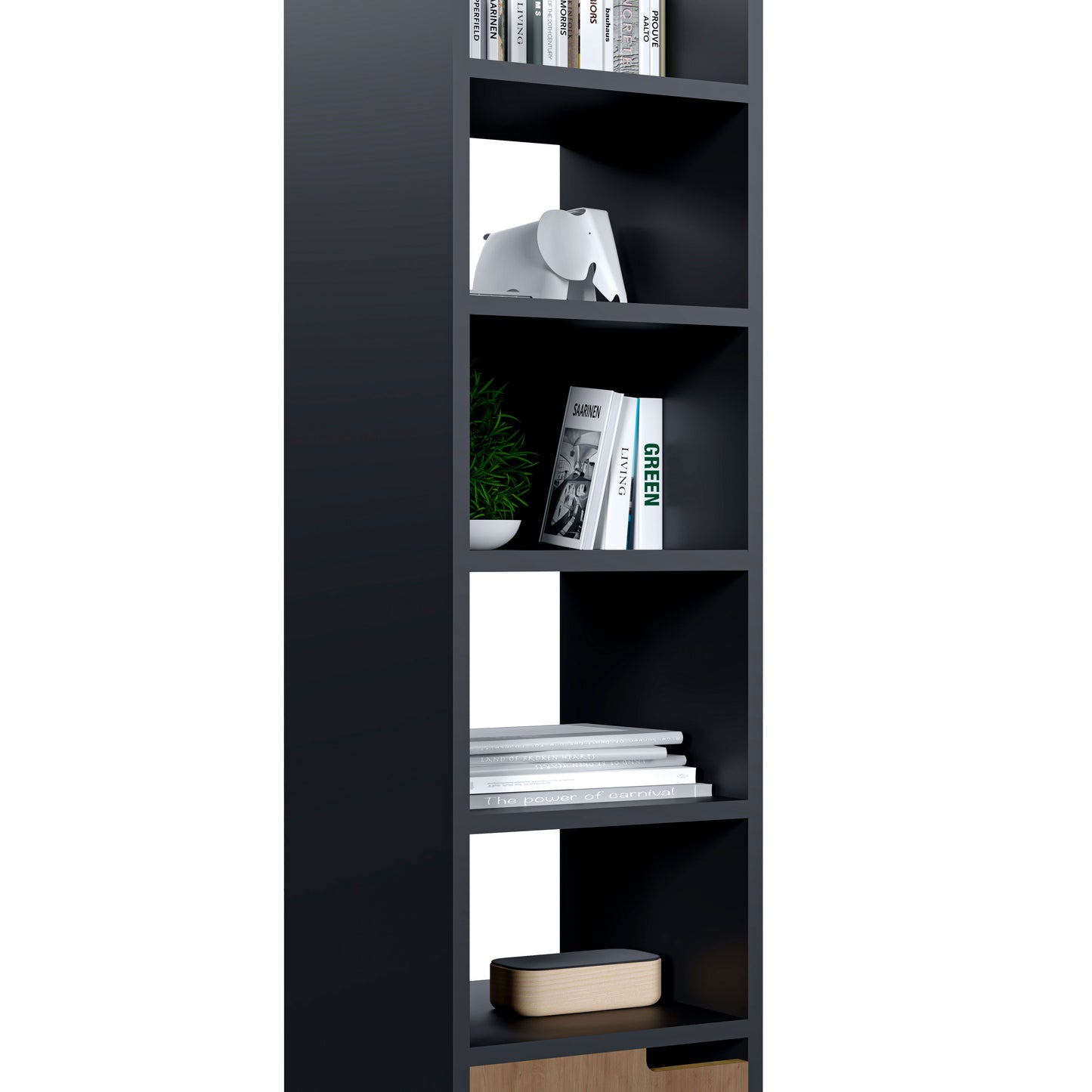 Librero Tall Negro