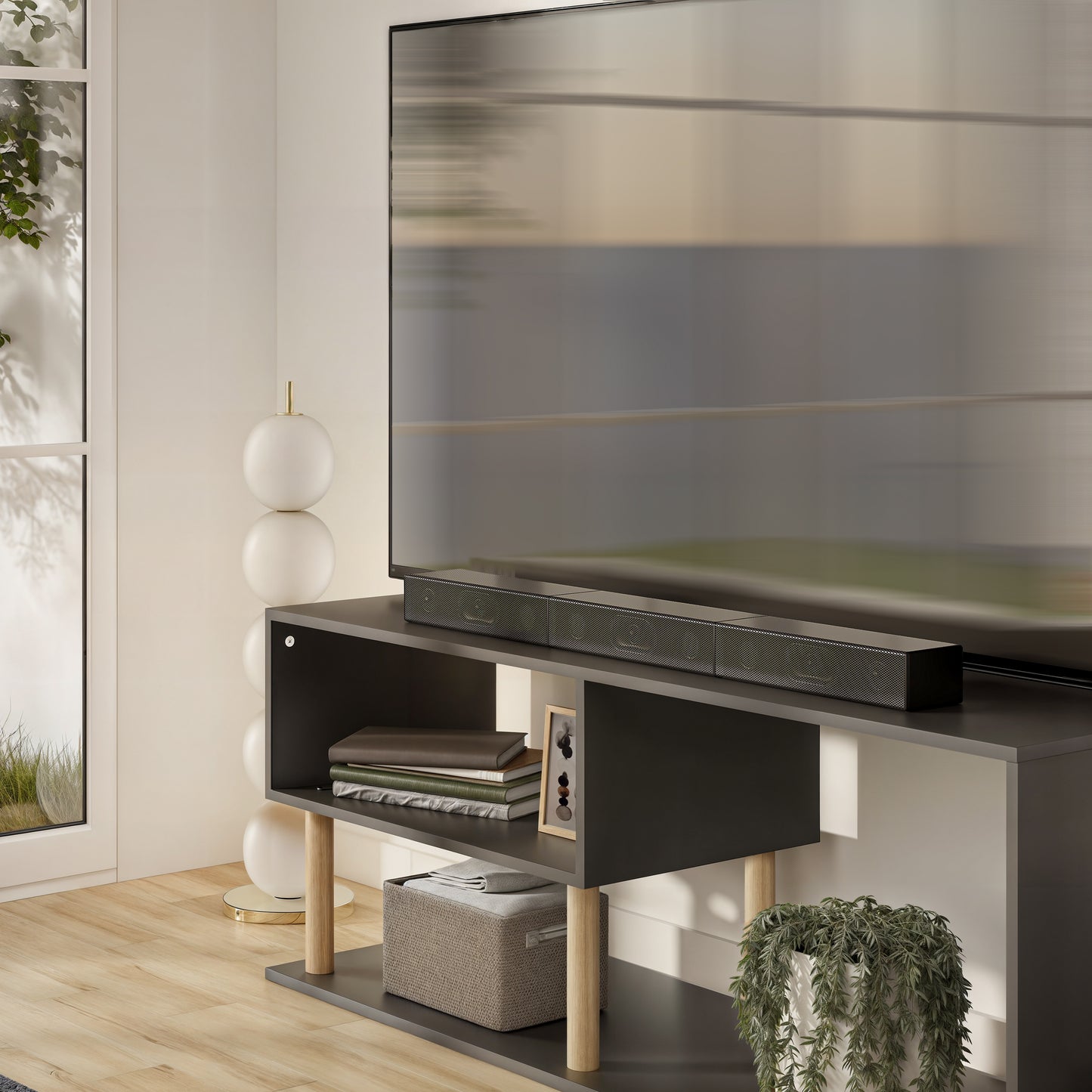 Mueble de TV Vetra Negro