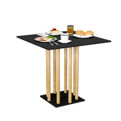 Mesa de Comedor Zuko Negro - MORU MUEBLES